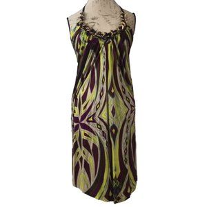 T- Bags👗Halter Retro Mini Dress Size S